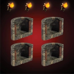 LED Alcoves (Painted)